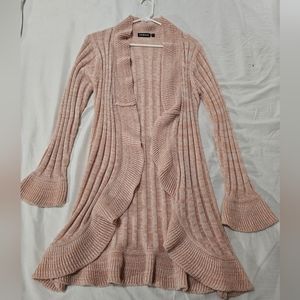 Womens knee/thigh long cardigan